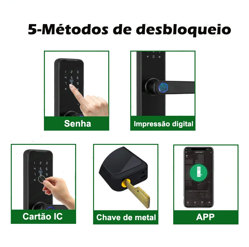 Fechadura Eletrônica Digital Smart Wi-Fi