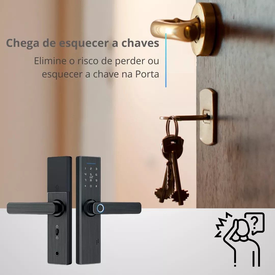 Fechadura Eletronica Digital Smart Wi-Fi Vantagens