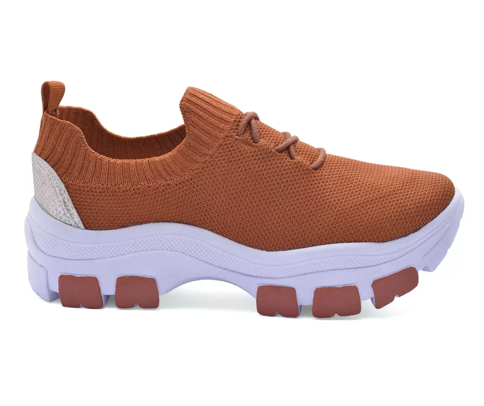 Tênis Meia Feminino Ultra Leve com Plataforma