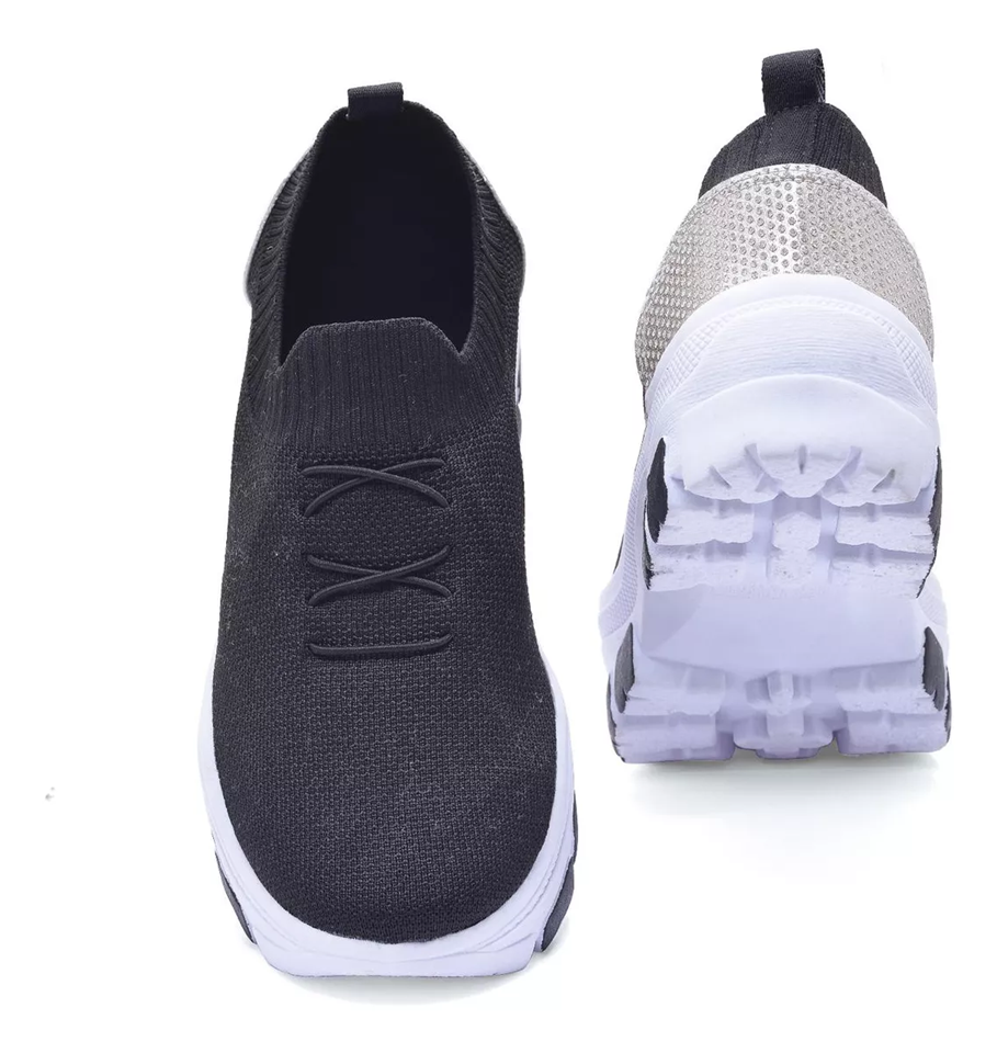 Tênis Meia Feminino Ultra Leve com Plataforma