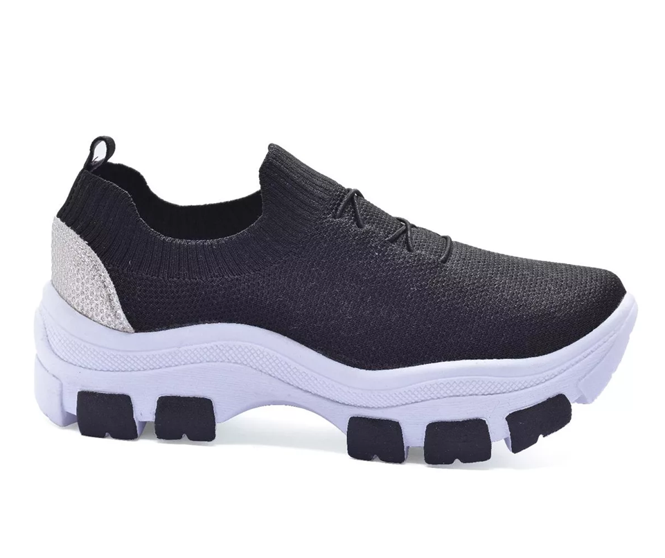 Tênis Meia Feminino Ultra Leve com Plataforma