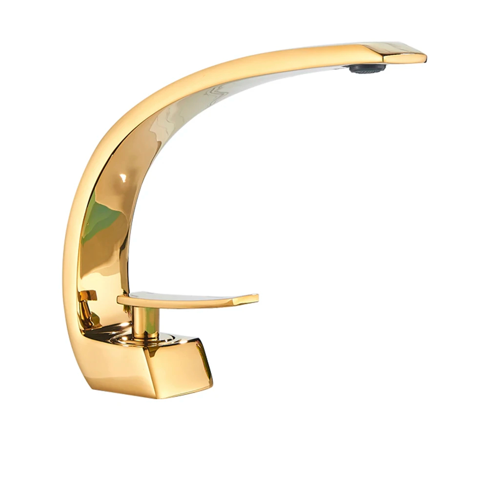 Torneira para banheiro Monocomando Elegance Dourado