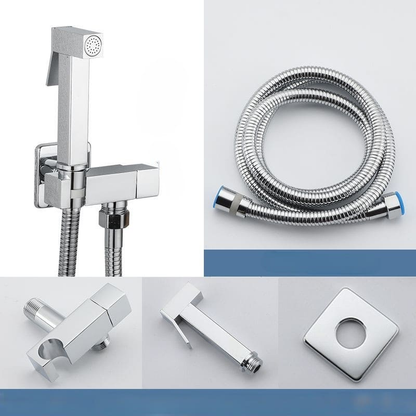 Ducha Higiênica Luxo com Comando Duplo Cor Cromado Materiais