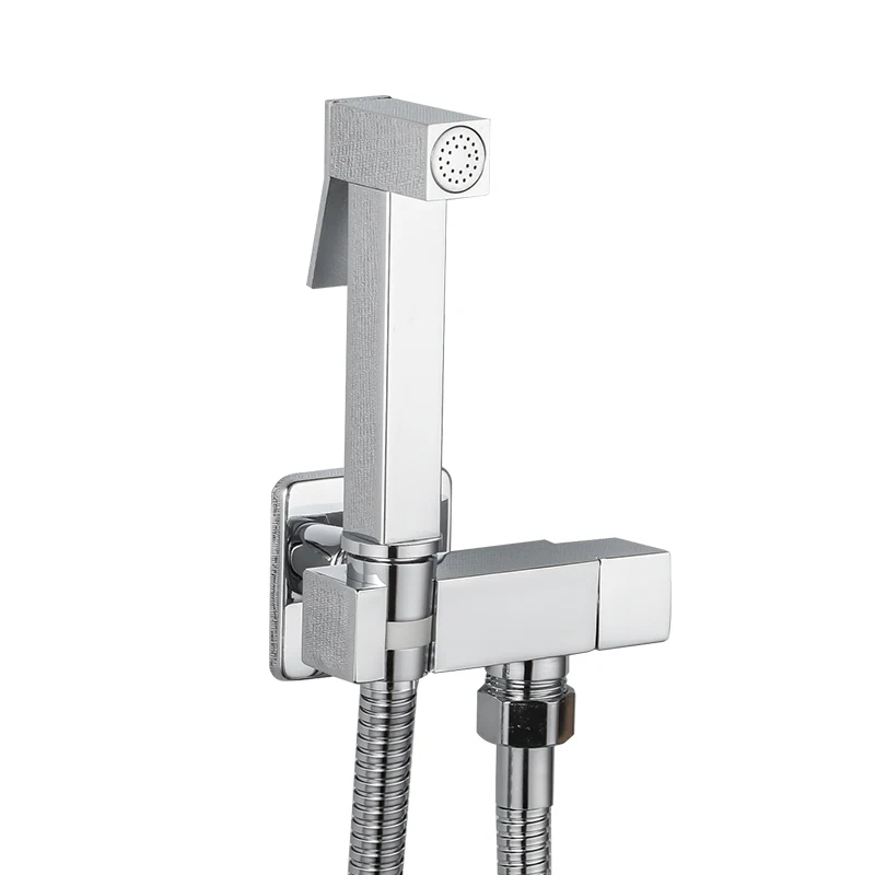 Kit Ducha Higiênica Luxo com Comando Duplo Cor Cromado