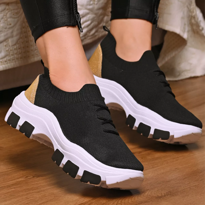 Tênis Meia Feminino Ultra Leve com Plataforma