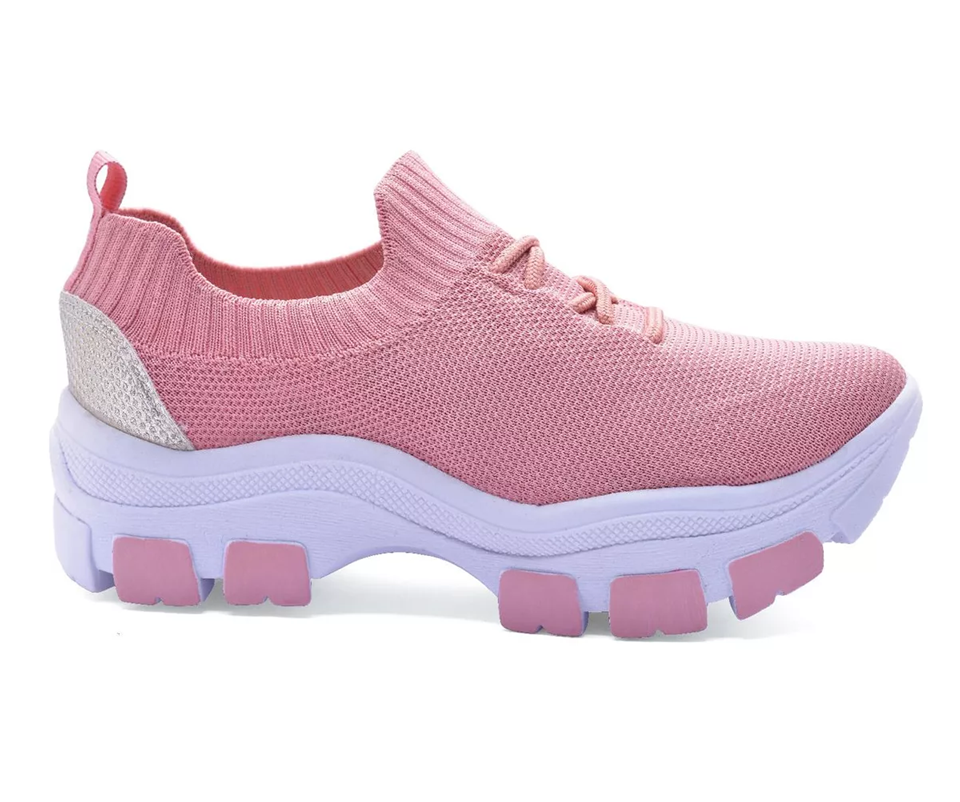 Tênis Meia Feminino Ultra Leve com Plataforma