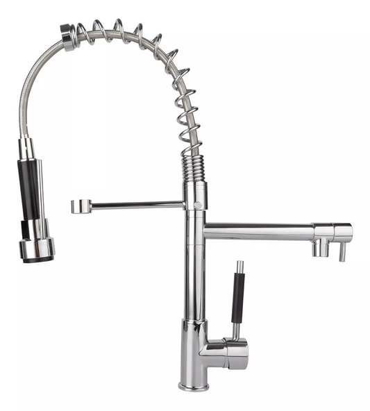 Torneira Gourmet Luxo Misturador Monocomando Cromada 2