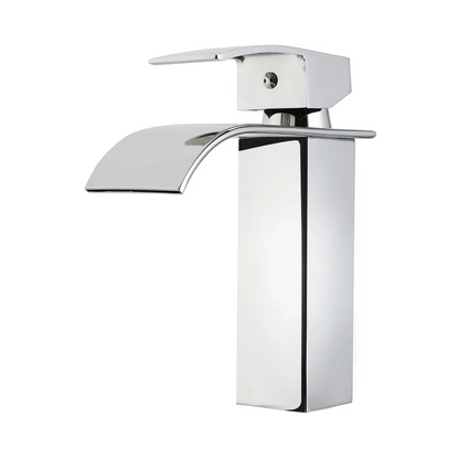Torneira de Cuba Cascata Misturador Monocomando Cromado