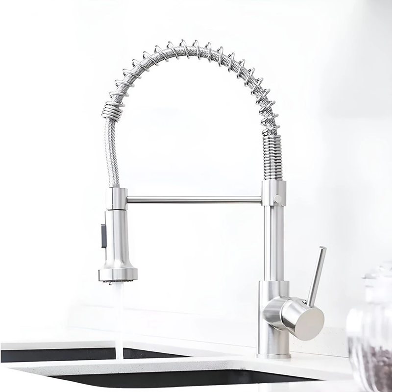 Torneira de Cuba para Cozinha Monocomando Luxo Cromado Funcionando