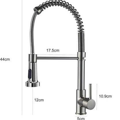 Torneira de Cuba para Cozinha Monocomando Luxo Dimensões