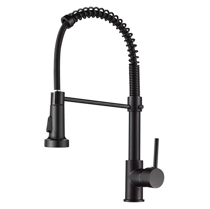 Torneira de Cuba para Cozinha Monocomando Luxo Preto